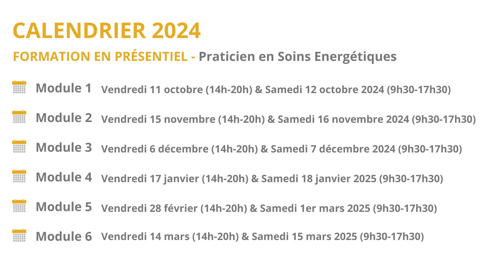 Formation Praticien En Soins énergétiques - En Présentiel